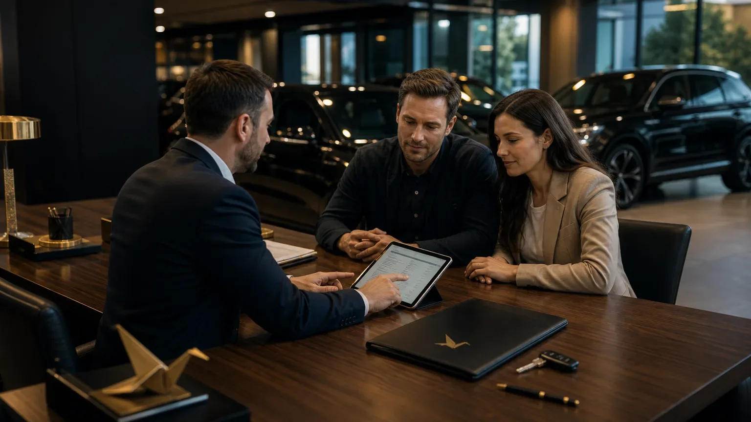 Dealer vehicle finance scenario review through Grus Capital Australia Deal Machine